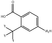 2-trifluoromethyl-4-amino benzoic acid